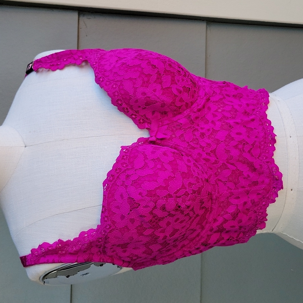 Victoria's Secret Lined Demi Lace Bralette